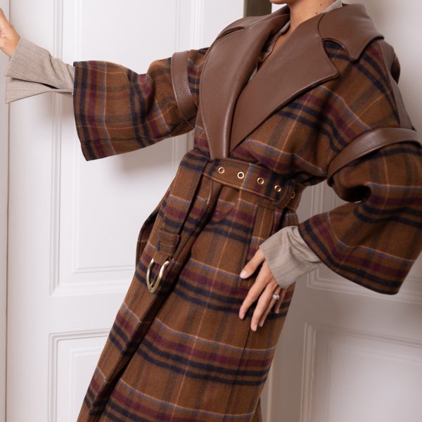 EVOKE coat (calfskin) 5